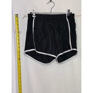 Augusta Sportswear Ladies Black Running Athletic Shorts Moisture Management S